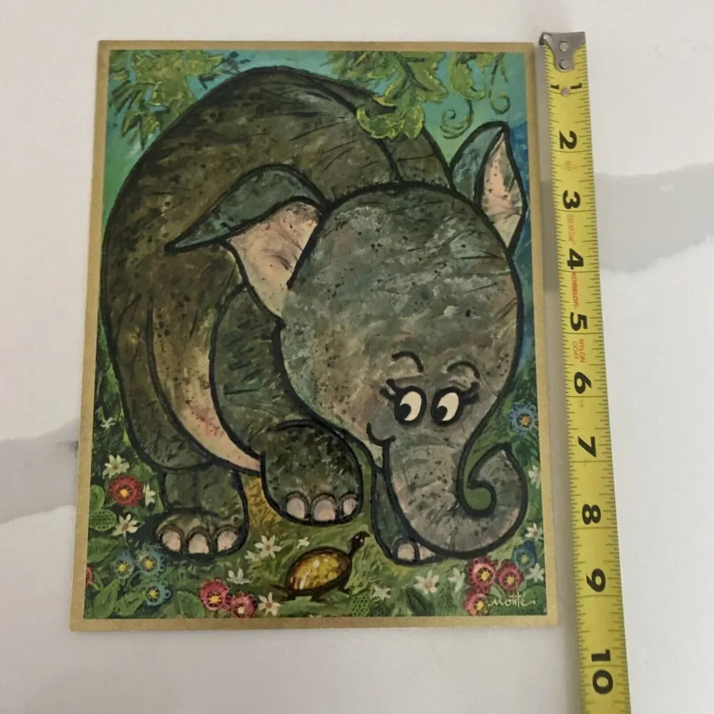 The Critters Birthday Cards Giant (9.5x7.5) 9 Vintage Cards Designed By Monte